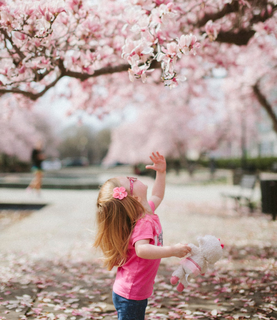 child-by-tree