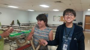 May 2018 Autism After-School Fun with Snakes